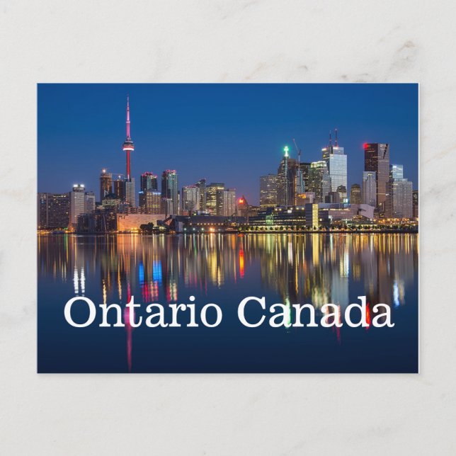 Ontario Canada Postcard (Front)