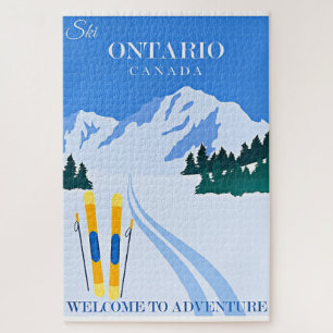 Ontario, Canada travel poster, Jigsaw Puzzle