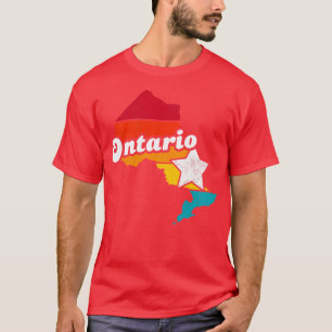 Ontario Canada Vintage Distressed Souvenir 1 T-Shirt