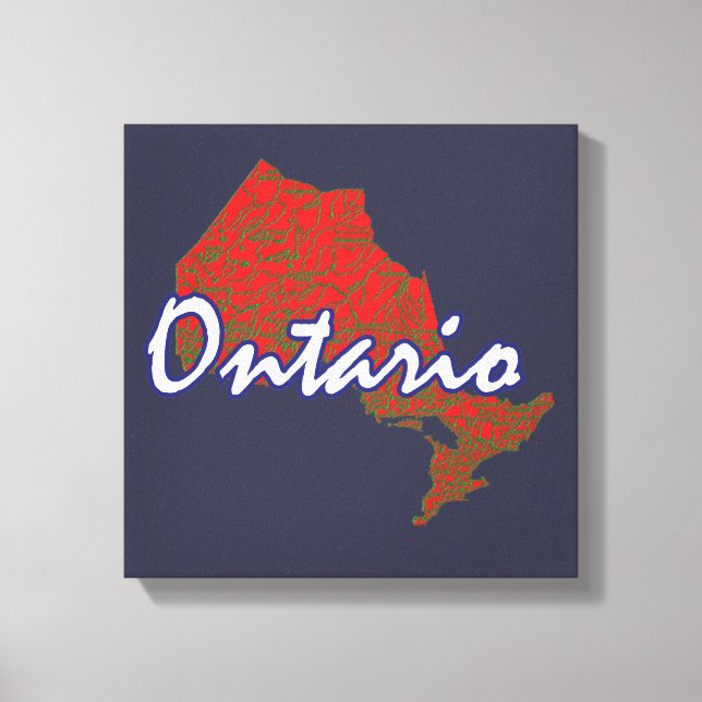 Ontario Canvas Print (Front)