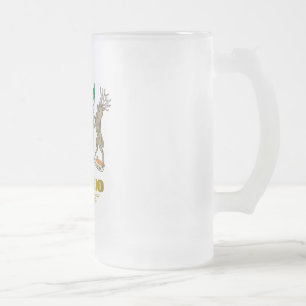 Ontario COA Frosted Glass Beer Mug