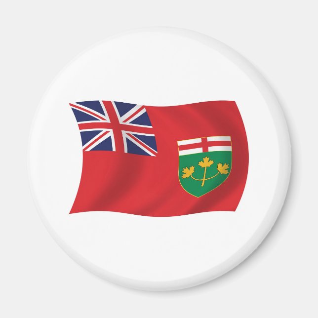 Ontario Flag Magnet (Front)