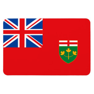 ONTARIO Flag Magnet