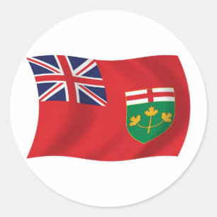 Ontario Flag Sticker