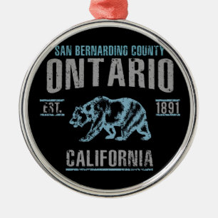 Ontario Metal Tree Decoration