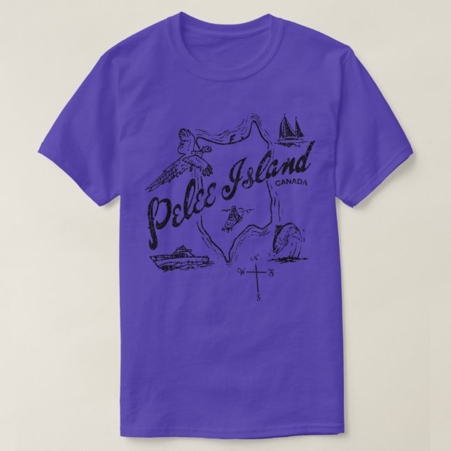 Ontario Pelee Island 1868  T-Shirt (Design Front)