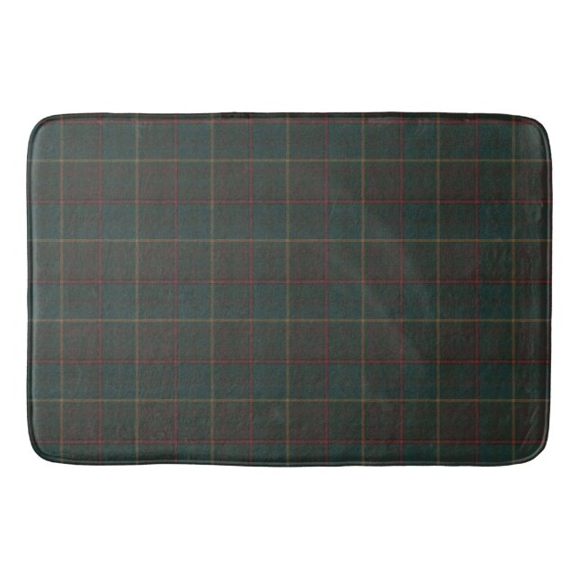 Ontario Provincial Tartan Bath Mat (Front)