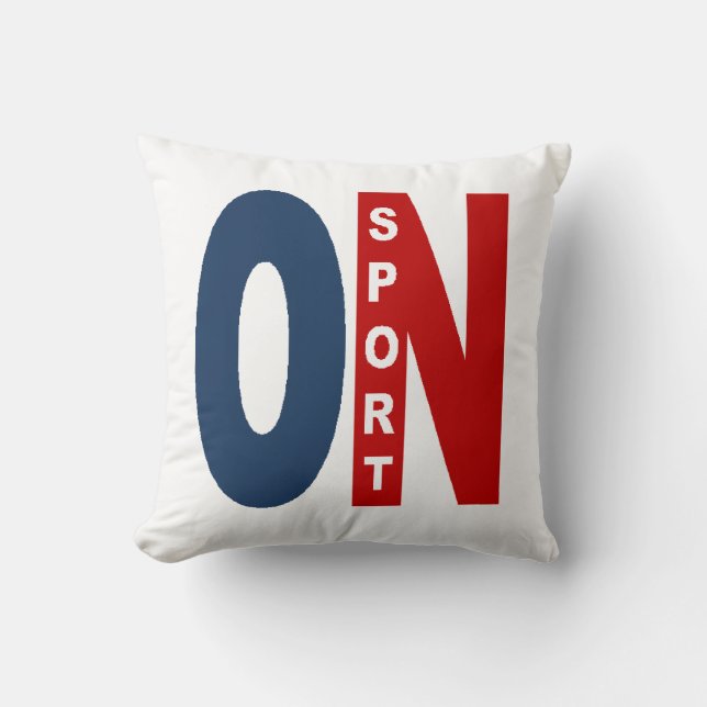 ONTARIO SPORT Decorative Cushion (Front)