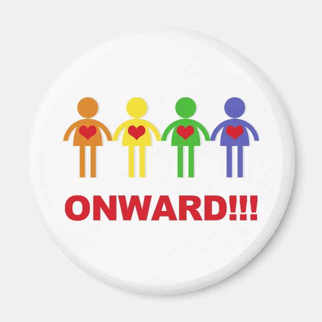 Onward!!! Magnet (Front)