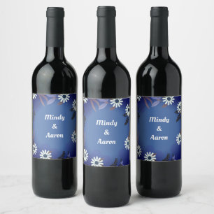 Onyx Black Velvet   Chalkboard Grunge Vintage Wine Label