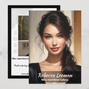 Onyx Fade Pageant Autograph Card