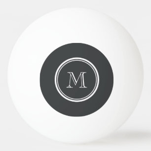 Onyx High End Coloured Personalised Ping Pong Ball