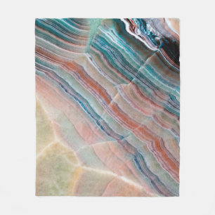 onyx marble texture background of natural stonesto fleece blanket