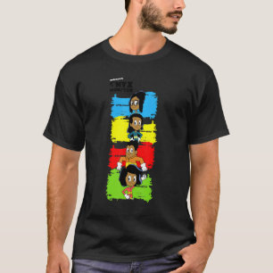 Onyx Monster Mysteries Scribble Colour Stacked T-Shirt