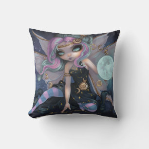 Onyx Moonshadow Throw Pillow