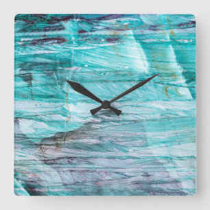 Onyx Stone Pattern Acrylic Wall Clock