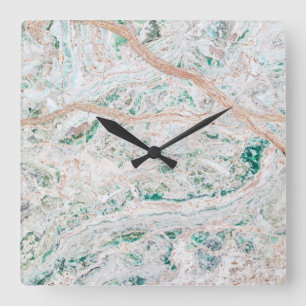 Onyx Stone Pattern Acrylic Wall Clock