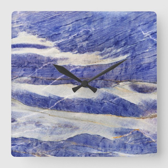 Onyx Stone Pattern Acrylic Wall Clock (Front)