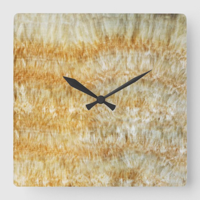 Onyx Stone Pattern Acrylic Wall Clock (Front)