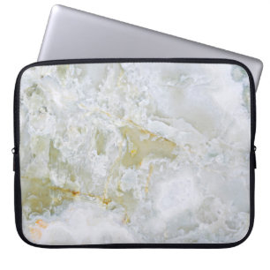 Onyx Stone Pattern Laptop Sleeve