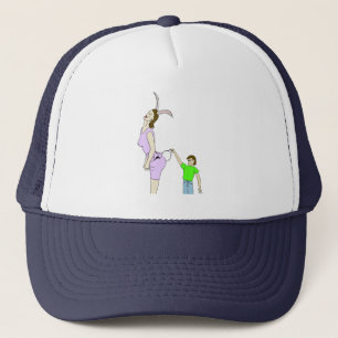 oo fuzzy button trucker hat