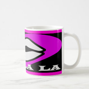 OO La La design pink and black beauty theme Coffee Mug