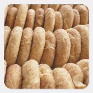 Oodles of Snickerdoodles Square Sticker