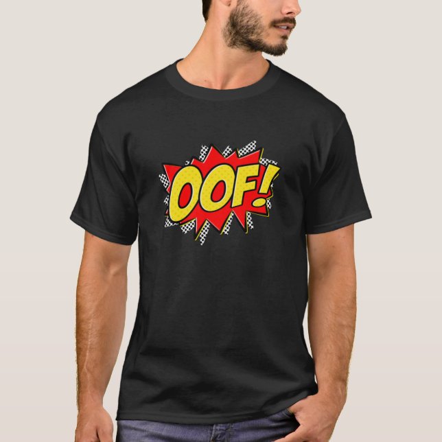 OOF! - Action Comic Classic T-Shirt (Front)
