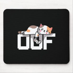 Oof Gamer Meme Noob Internet Culture Gamer Cat Men Mouse Mat