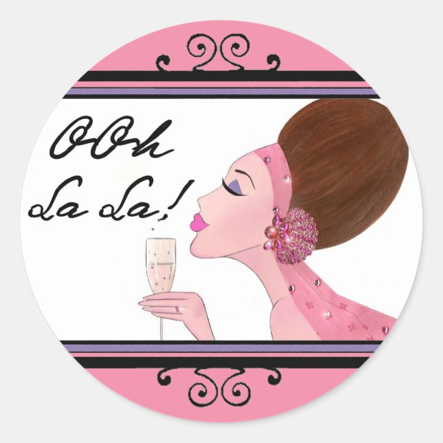 OOh La La! DIVAtude stickers (Front)