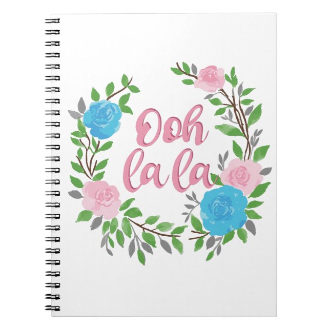 Ooh La La - French Phrases Notebook (Front)
