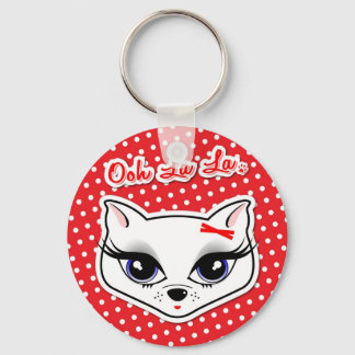 Ooh La La Kitty Key Ring