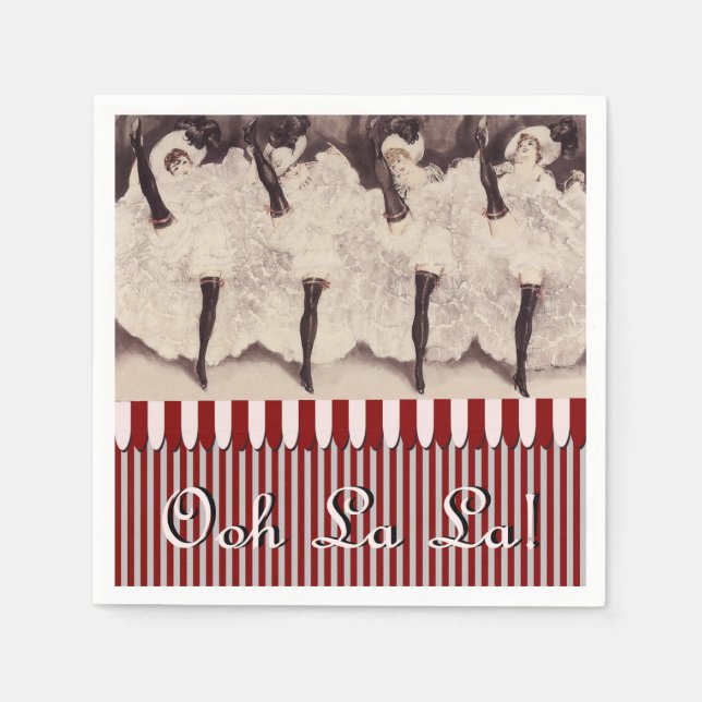 Ooh La La! Napkin (Front)