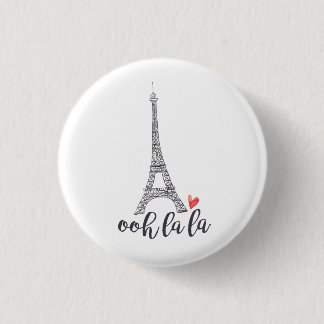 Ooh la la Paris Button