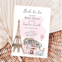 Ooh La La Parisian French Bridal Shower