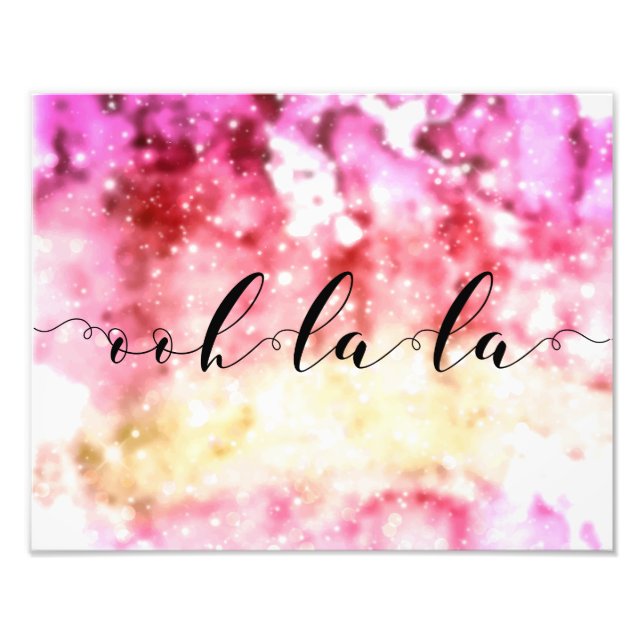 Ooh-La-La Photo Print (Front)