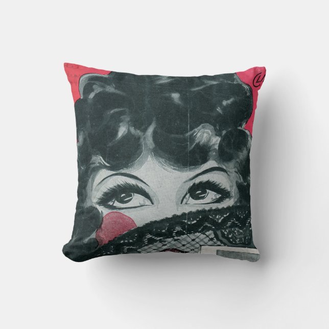 Ooh La La Sexy Throw Pillow Princess (Front)