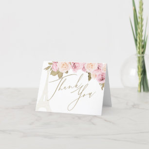 Ooh La La, Thank you cards, Bridal Shower
