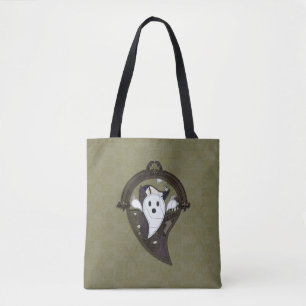 Ooh the Ghost All-Over-Print Bag