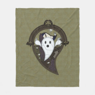 Ooh the Ghost Fleece Blanket