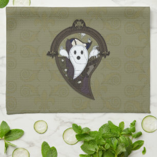 Ooh the Ghost Hand Towel
