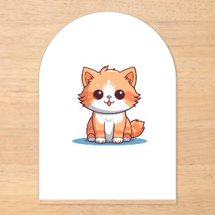 ool Cat Vinyl Sticker Aesthetic Decal for Laptop Acrylic Invitations