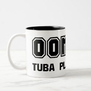 Oom-Pa Tuba Two-Tone Coffee Mug