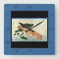 Oomon-hata & Shiro-amadai - Hiroshige's Fish Print