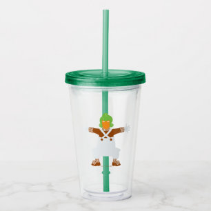 Oompa Loompa Arms Out Acrylic Tumbler