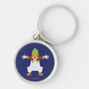 Oompa Loompa Arms Out Key Ring
