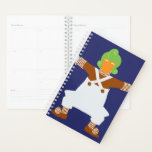 Oompa Loompa Arms Out Planner<br><div class="desc">Willy Wonka & the Chocolate Factory | Iconic pose of an Oompa Loompa with arms out in a dance.</div>