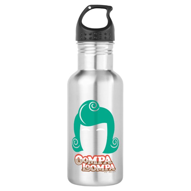 Oompa Loompa Hair Graphic 532 Ml Water Bottle (Front)