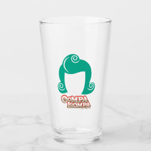 Oompa Loompa Hair Graphic Glass