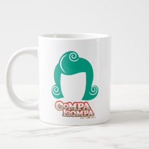 Oompa Loompa Hair Graphic Large Coffee Mug